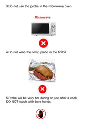 Wireless Bluetooth Meat Thermometer by Snagg A Thermometer