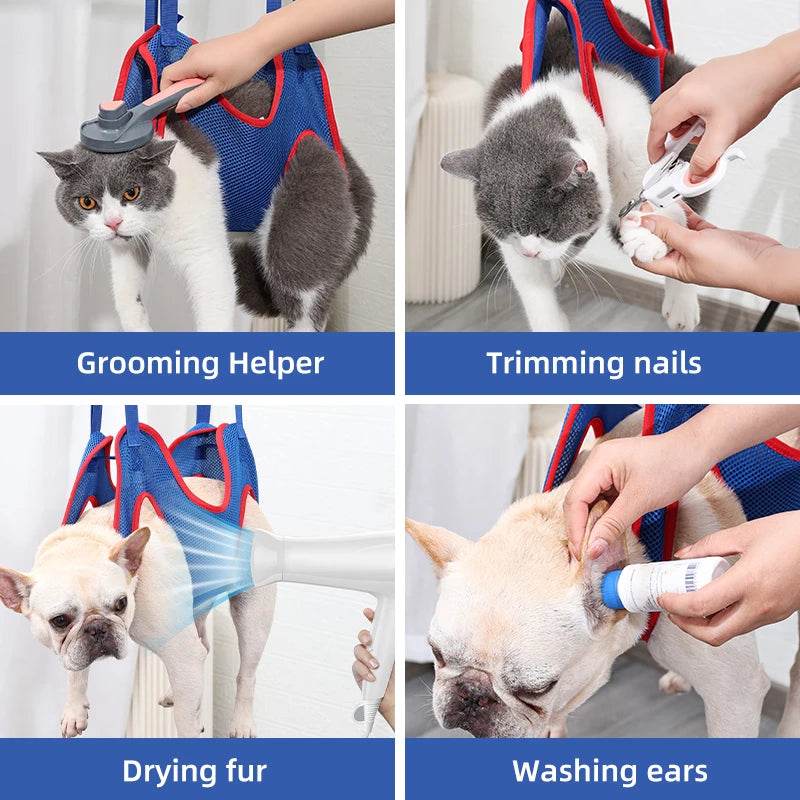 Dogs & Cats Grooming Hammock Helper - SnaggIt