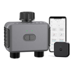 Smart Dual-Outlet Garden Water Timer