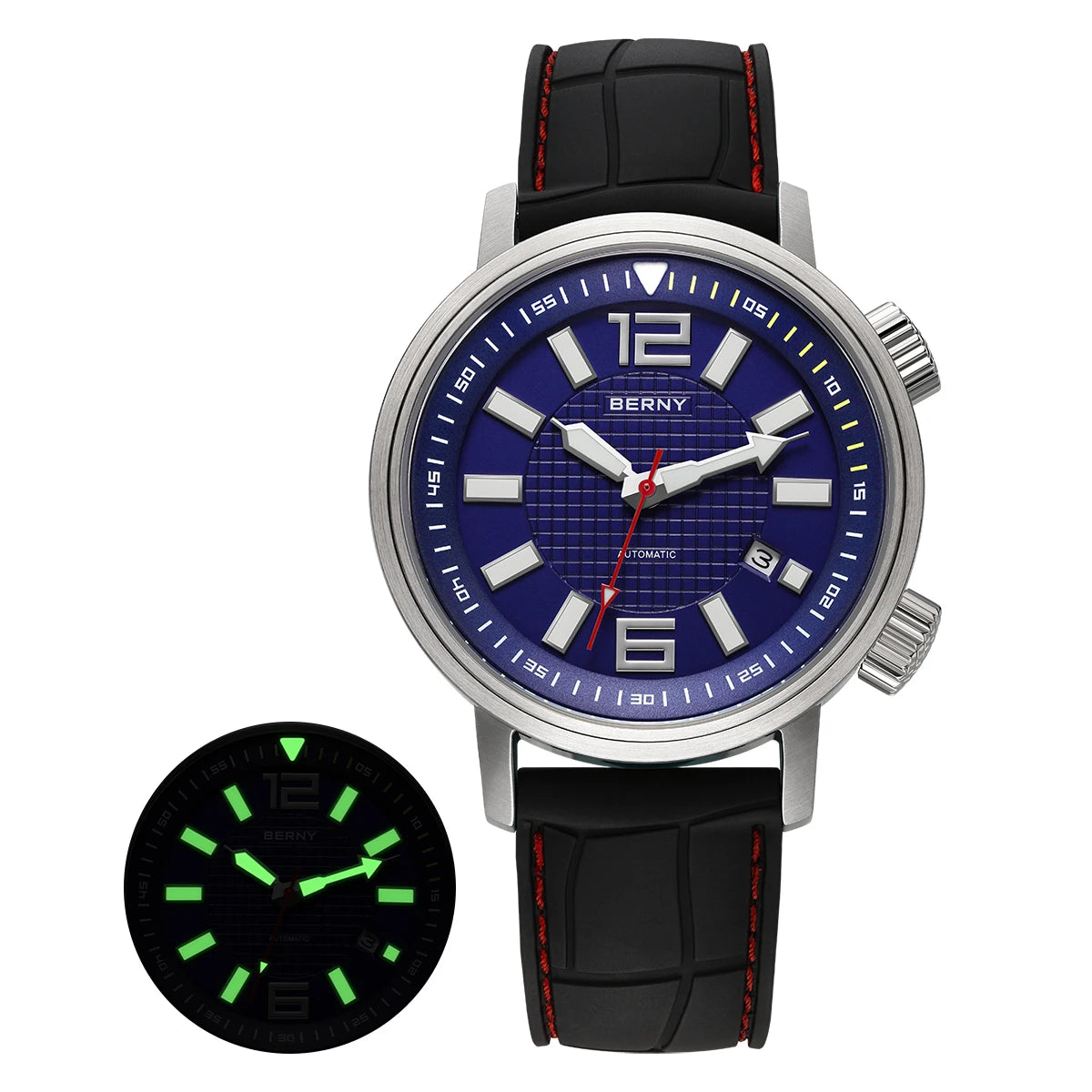 Automatic Diver Watch – Fluororubber Edition