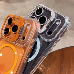 Luxury Transparent Airbag Case - For iPhone 15 Series - Phone Cases & Covers