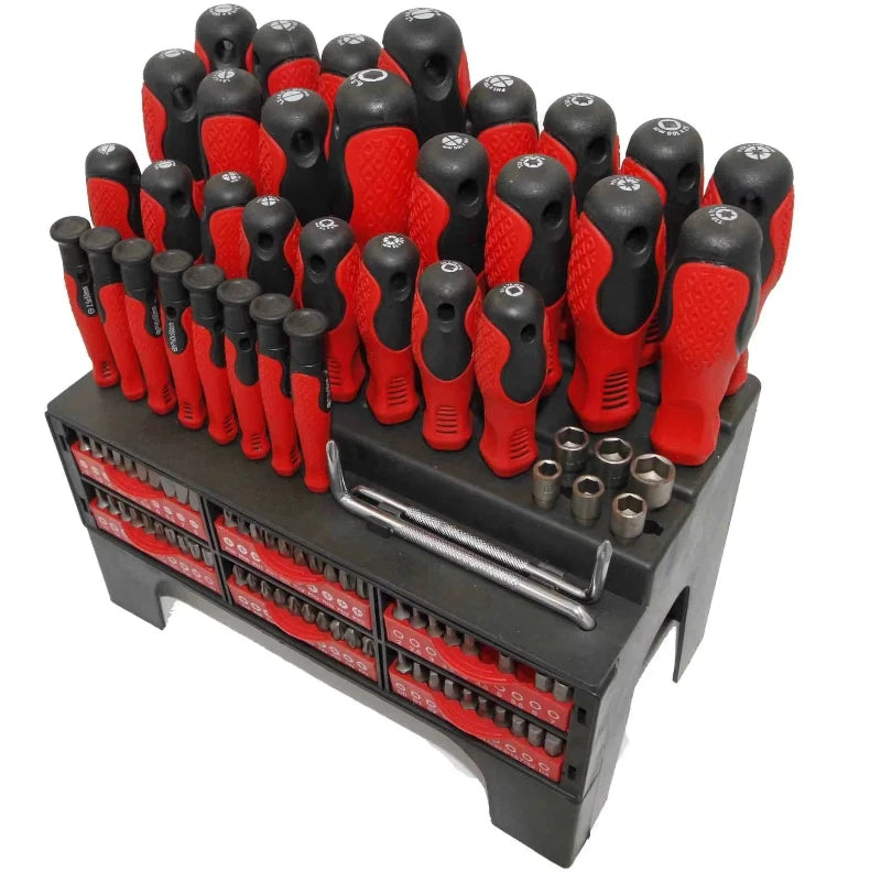 100-Piece Magnetic Screwdriver Kit