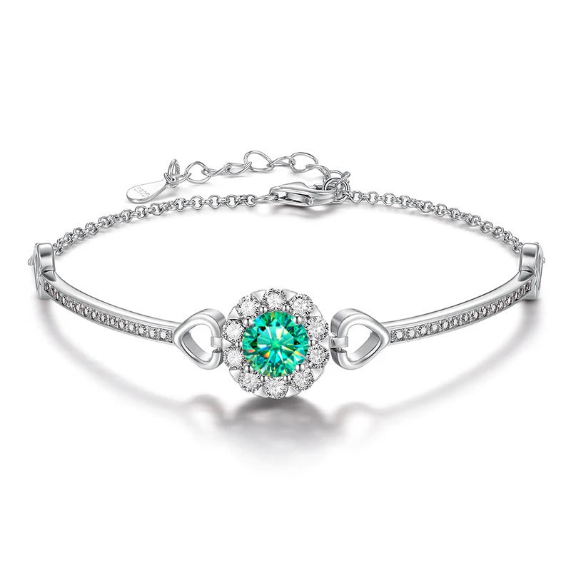1ct Moissanite Bracelet