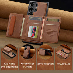 2 in 1 Luxury Magnetic Wallet Case – Samsung Galaxy S22 Series - Phone Cases & Covers