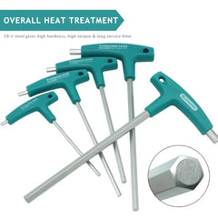 6/9 Piece T-Handle Allen Key Wrench Set