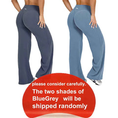 Women's Flared Wide-Leg Yoga Leggings | Seamless Breathable Fitness Versatile Casual Pants