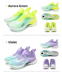 Carbon Plate Trail Racing Running Shoes – Marathon Stability Trainers