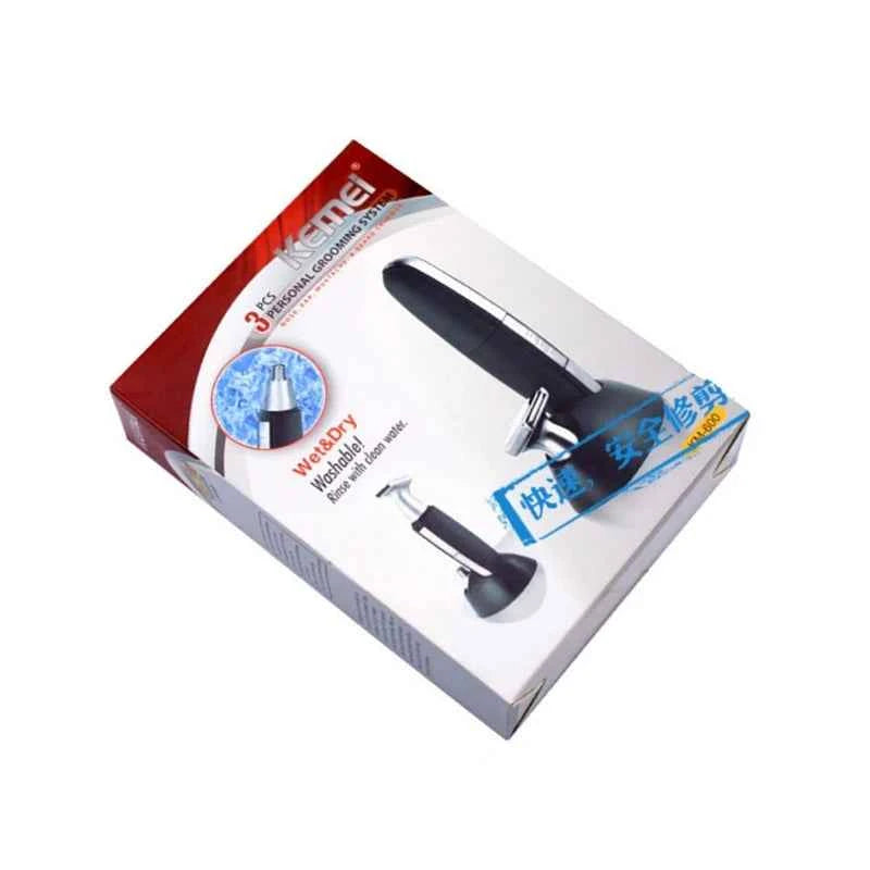 Professional 2 in 1 Multi-Grooming System – High Torque Precision Trimmer for Nose, Ears, Face, and Detailing