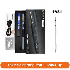 T80/T80P Smart Digital Soldering Iron by Snagg It Tools