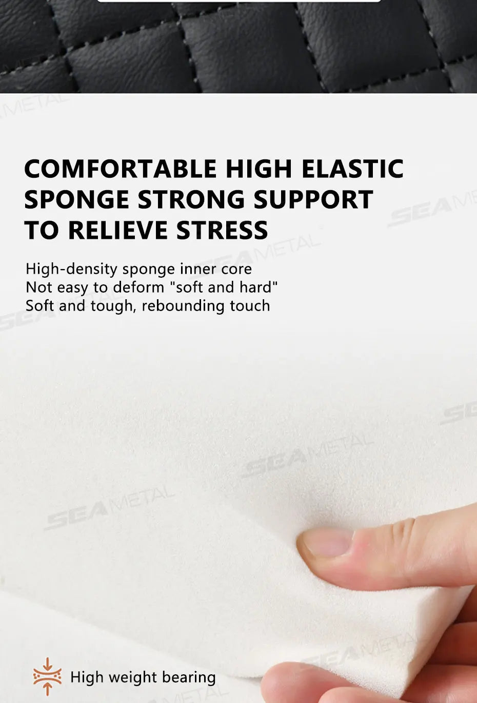 Car Armrest Cushion with Wireless Charging by Snagg An Armrest