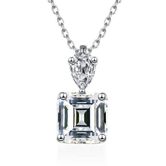 3CT Square Moissanite Jewelry Set - SnaggIt