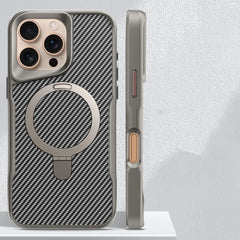 Carbon Fibre Pattern Magsafe phone case for iPhone 16 Series by Snagg A Phone Case