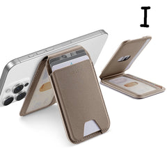 MagSafe Compatible Vegan Leather Wallet with Adjustable Stand by Snagg A MagSafe Wallet