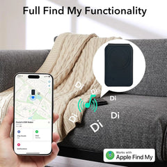 MagSafe Compatible Magnetic Wallet with Stand & Find My Tracking by Snagg A MagSafe Wallet