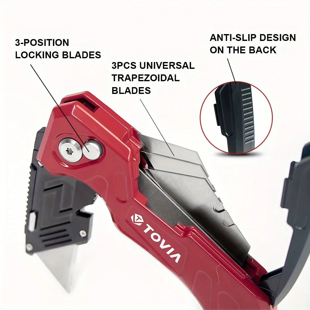 Multi-Function Folding Utility Knife
