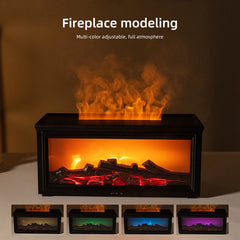 7 Color Essential Oil Fireplace Diffuser by Snagg A Diffuser