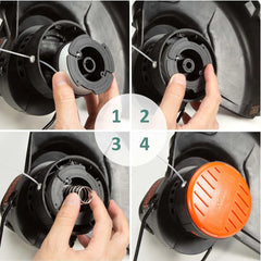 String Trimmer Replacement Line – Compatible with Black+Decker