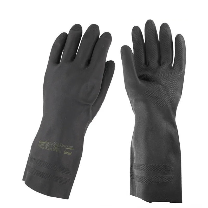 Garden Digging Labor Heavy Duty Rubber Gloves by Snagg A Gloves