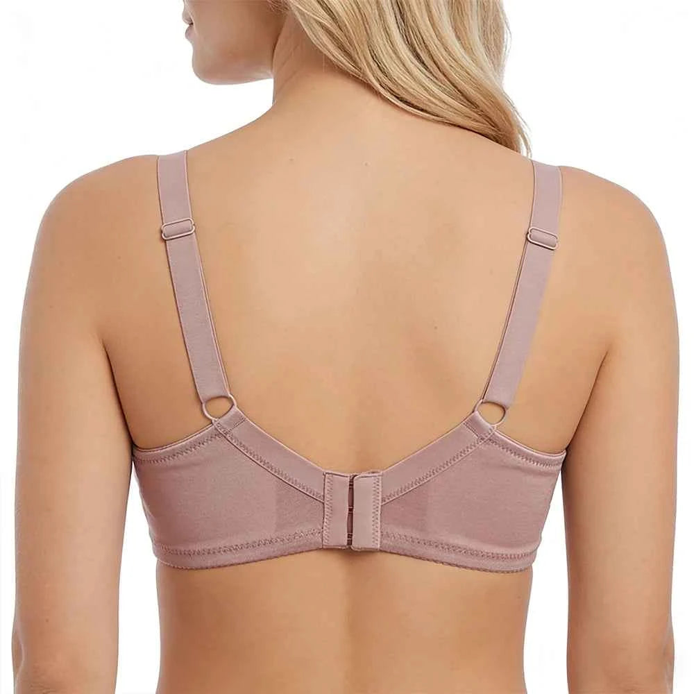 Plus Size Floral Lace Minimizer Bra | Underwire Full Coverage Non-Padded All-Day Wear