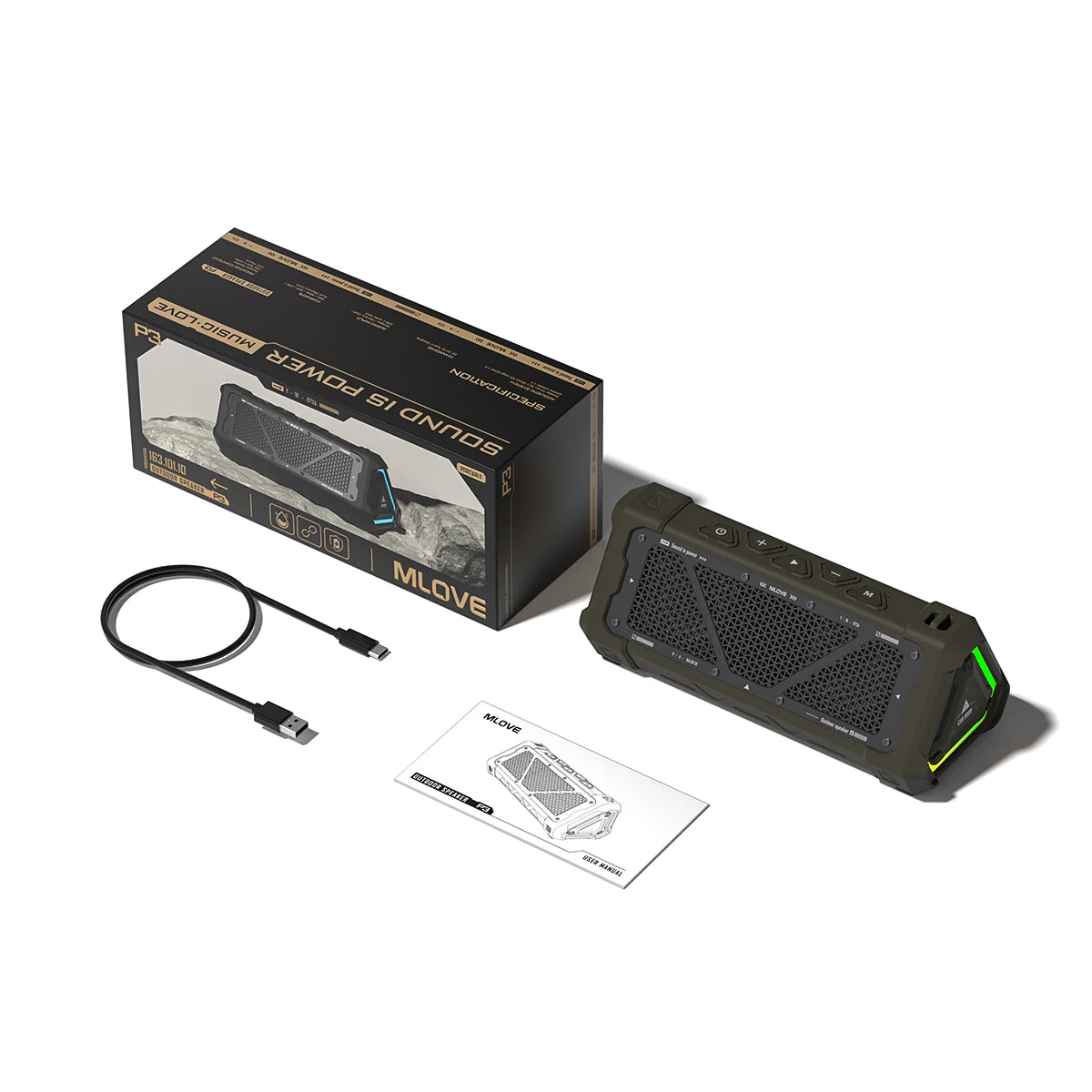 40W Bluetooth 5.3 Speaker by Snagg A Portable Speaker