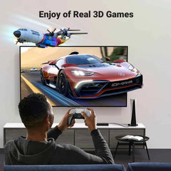 HDMI Switch 5-in-1-out 4K@60Hz – 5 Port Switcher with Remote, 3D, CEC, HDR & HDCP 2.2 for PS5/PS4