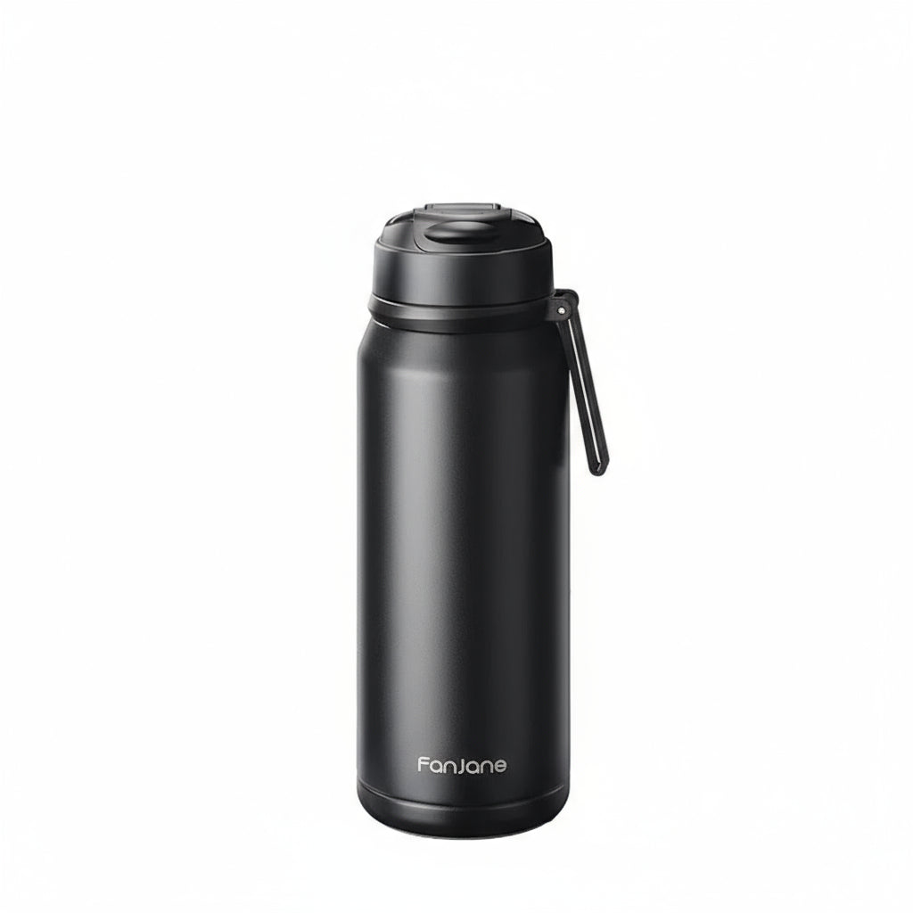 Thermos Bottle With Magnetic Tea Infuser For Travelers by Snagg A Mug