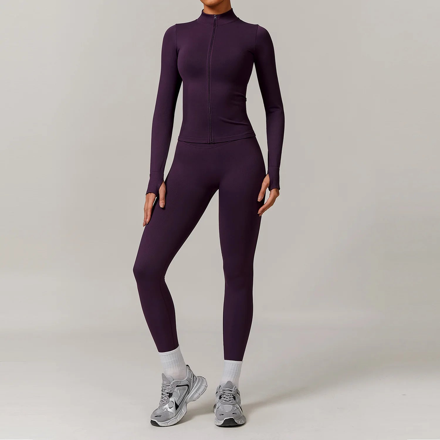 Women's 2/3-Piece Seamless Yoga Tracksuit | Gym Sports Bra & Leggings Fitness Set Sportswear