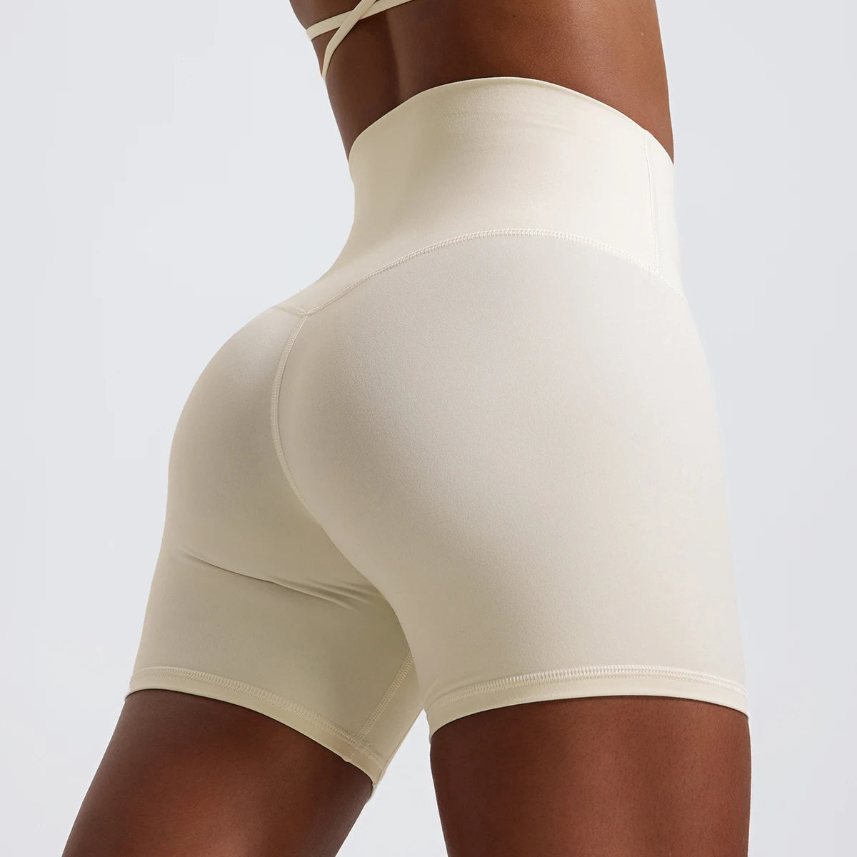 Women's High Waist Push-Up Gym Shorts | Super Soft Fabric Yoga Cycling Workout Sports Leggings