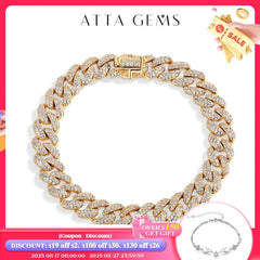 Moissanite Cuba Chain Bracelet