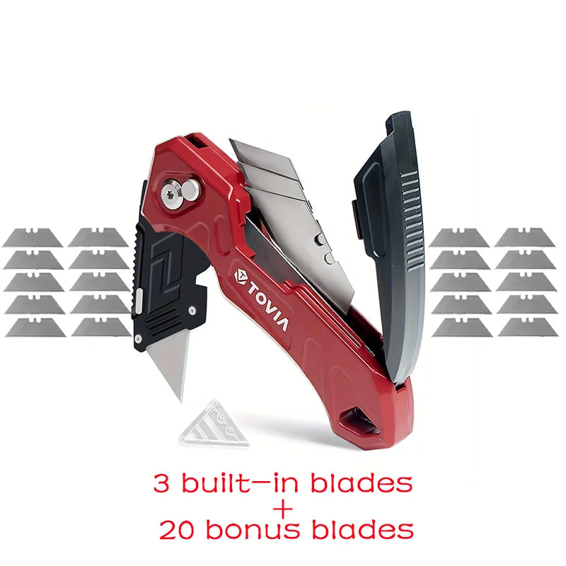 Multi-Function Folding Utility Knife