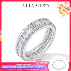 1.5CT Moissanite Wedding Ring