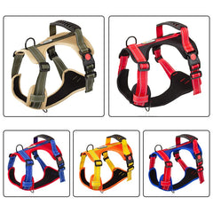 Adjustable Reflective Dog Harness by Snagg A Harness