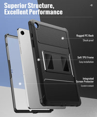 Shockproof Full Body Rugged Case For Samsung Galaxy Tab A9 Plus 11-Inch 2023 by Snagg A Tab Case