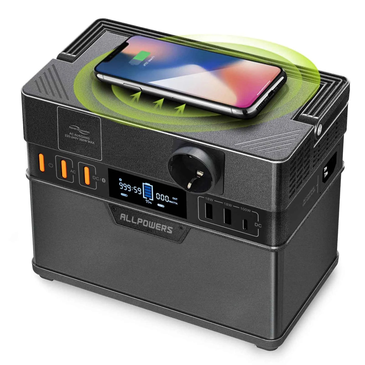 288Wh portable power station – image 1