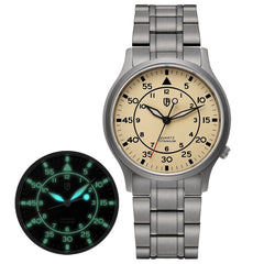 Titanium Quartz Watch – Ultra-Thin Precision