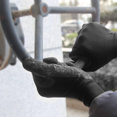 30 Pair Pleated Latex Coated Gloves by Snagg A Gloves