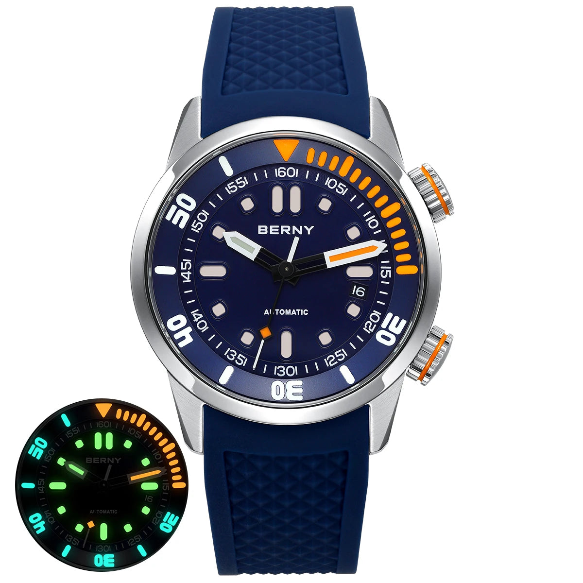 BERNY 20BAR Diver Men’s Automatic Watch