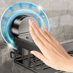 Suction Cup Storage Rack by Snagg A Rack