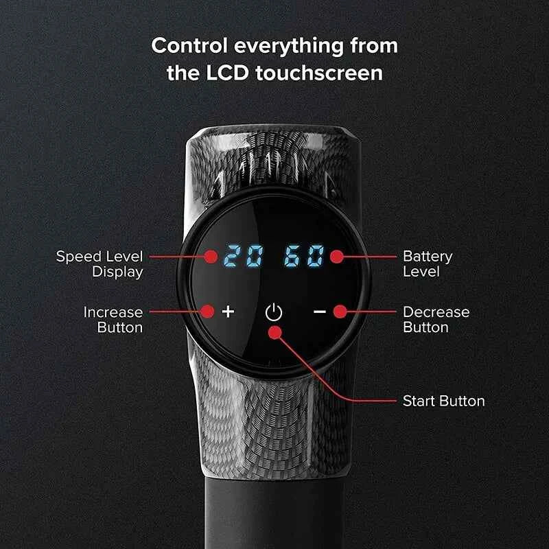 Deep Tissue Massage Gun – Portable Muscle Recovery & Relaxation Tool