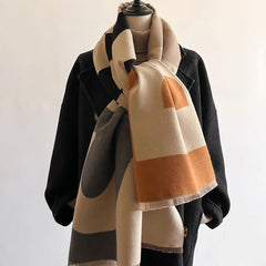 Luxury Double Sided Winter Scarf for Women