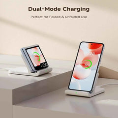 Samsung Z Flip Foldable Wireless Fast Charging Stand | Galaxy S25 Z Flip 7 6 Moto Razr 50 60 Ultra