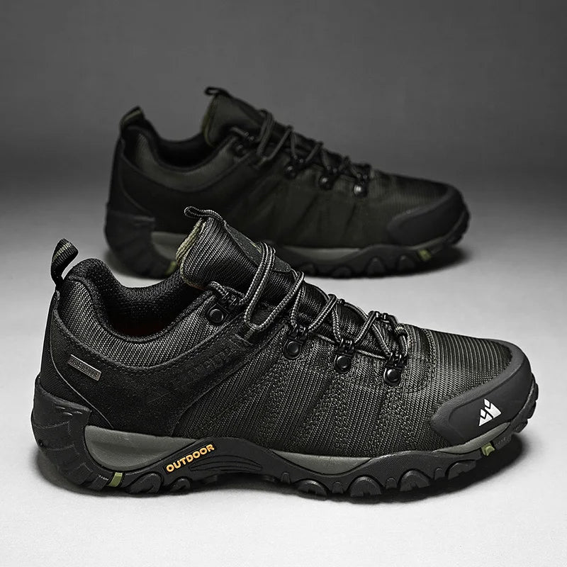 Men's suede and mesh hiking shoe – image 10