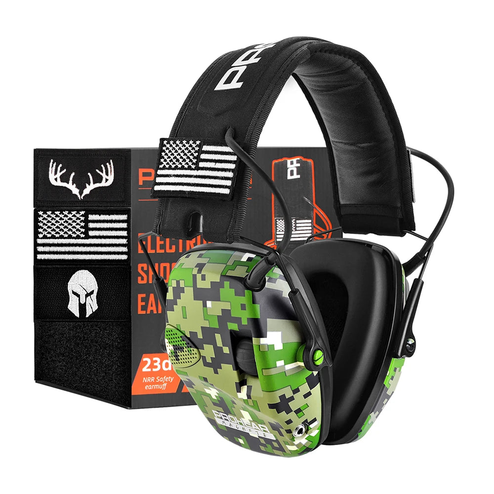 Tactical Earmuff Electronic Anti-noise Headphone by Snagg A Safety Headphones