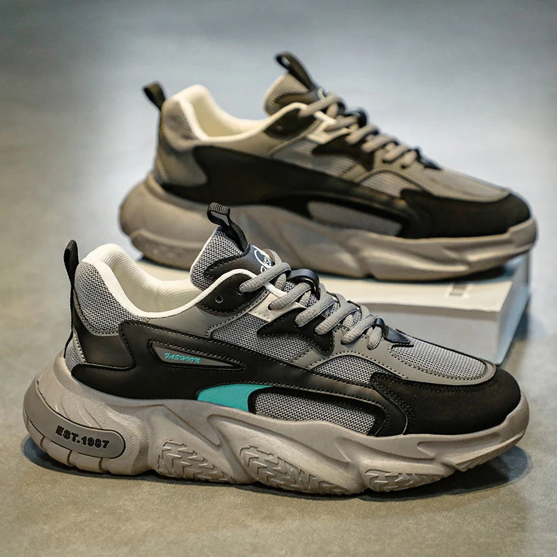 Men’s Versatile Clunky Sneakers by Snagg A Shoes