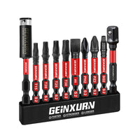 Mixed Impact Power Driver Bit Set – 2" S2 Alloy Steel Bits (PH, TORX, SL, PZ, SQ) with Magnetic Tips & Storage Organizer