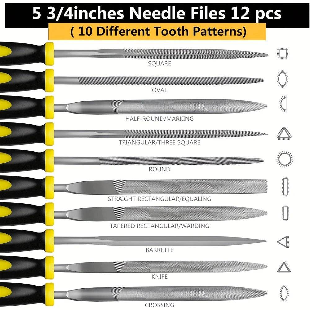 17-Piece Metal File Set - SnaggIt