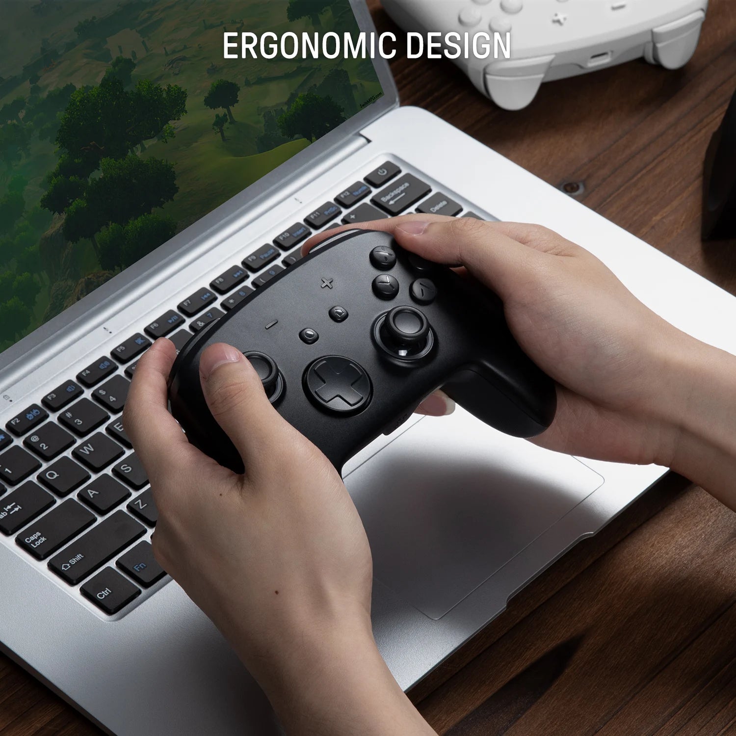 Luminous Wireless Pro Controller Bluetooth Connectivity & Charging Dock Compatible With Switch, Switch 2, Lite & OLED by Snagg A Game Controller