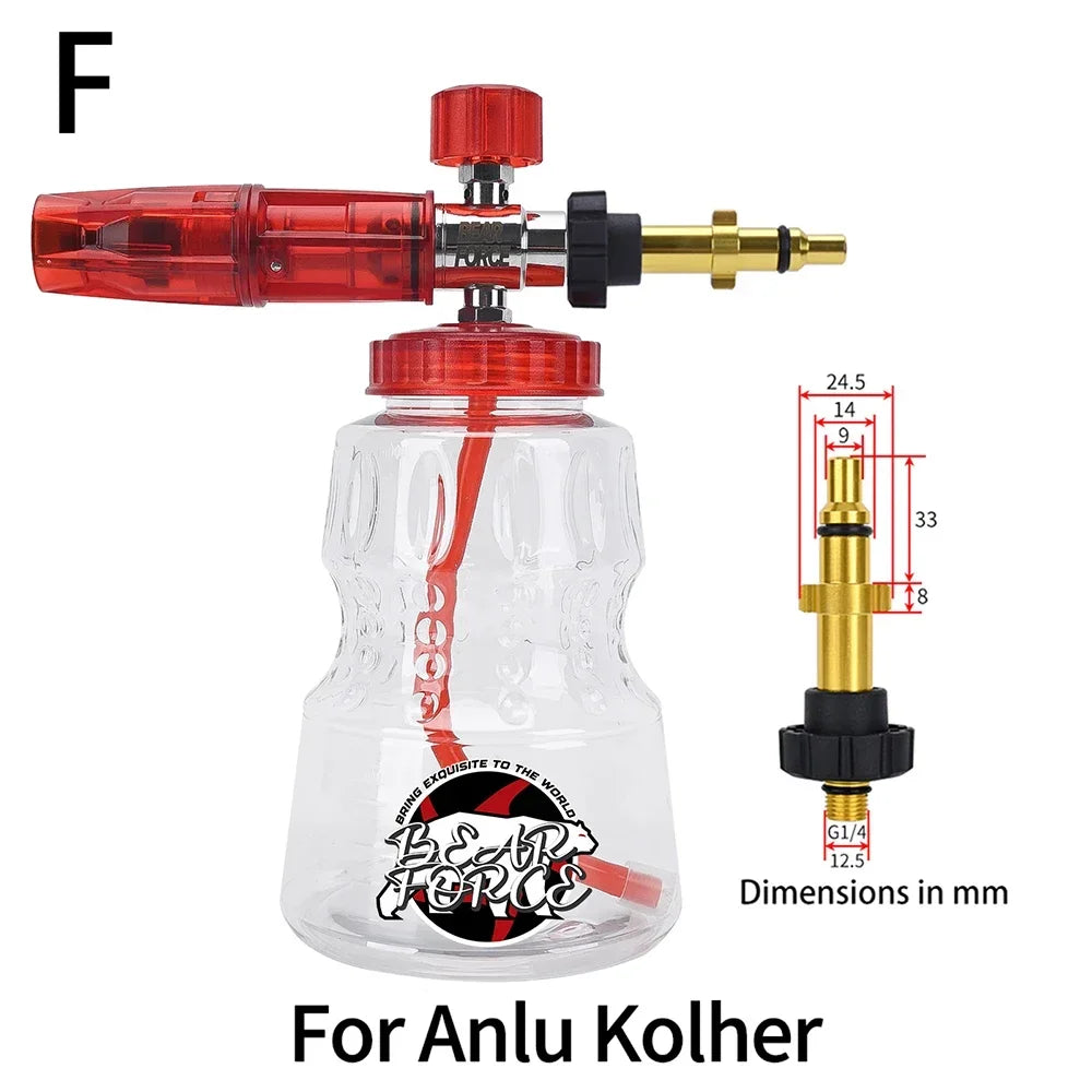 Foam Cannon Nozzle for Car Wash by Snagg A Foam Cannon