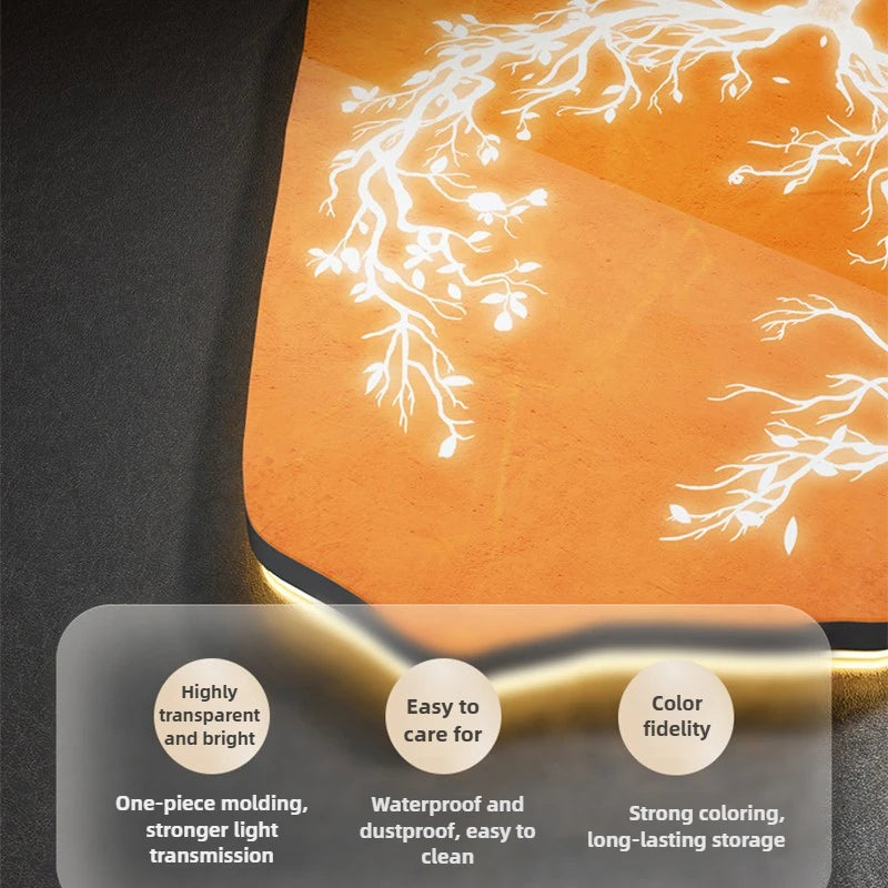 20 Inch LED Wall Clock – Moon & Earth Design by Snagg A Clock