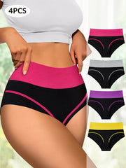 4-Pack Women’s High-Waist Tummy Control Briefs - SnaggIt
